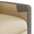 Sillón de masaje reclinable de tela