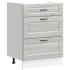 Mueble bajo de cocina porto gris sonoma madera