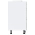 Mueble bajo de cocina porto gris sonoma madera
