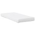 Sofá cama con colchón madera maciza pino marrón cera 80x200