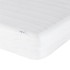 Sofá cama con colchón madera maciza pino marrón cera 80x200