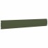 Bordes césped 50 uds acero laminado frío verde oliva 15x103