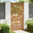 Puerta de jardín de acero desgastado diseño ligero 105x205 cm