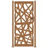 Puerta de jardín de acero desgastado diseño ligero 105x205