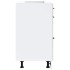 Mueble bajo de cocina Lucca madera contrachapada gris