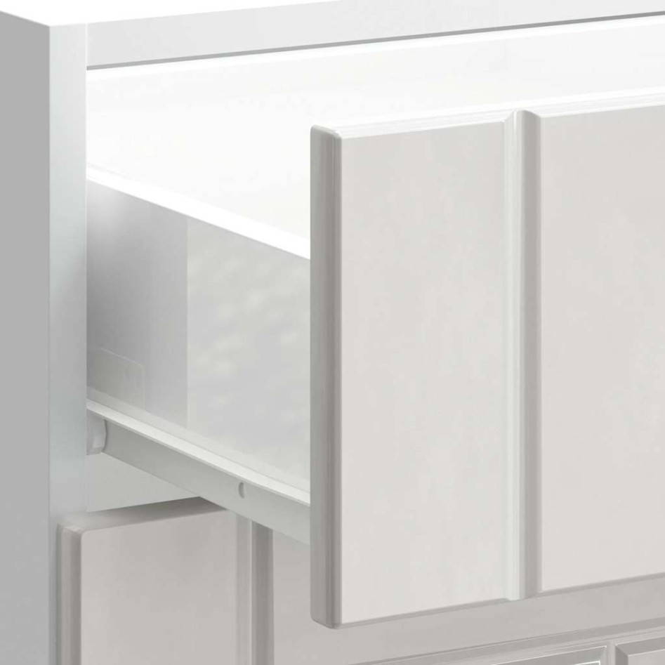 Mueble bajo de cocina Lucca blanca de alto