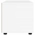 Mueble de TV VISNES blanco 100x40x38 cm madera de