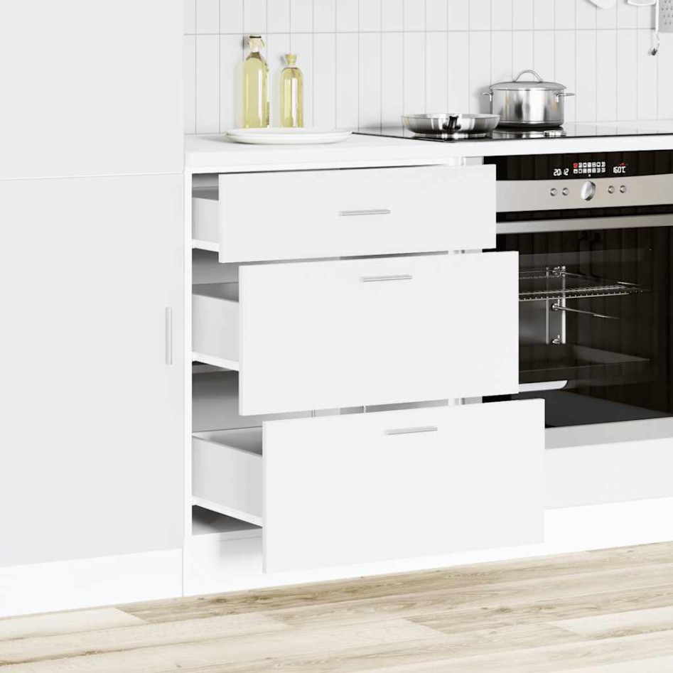 Mueble bajo de cocina de madera de ingeniería