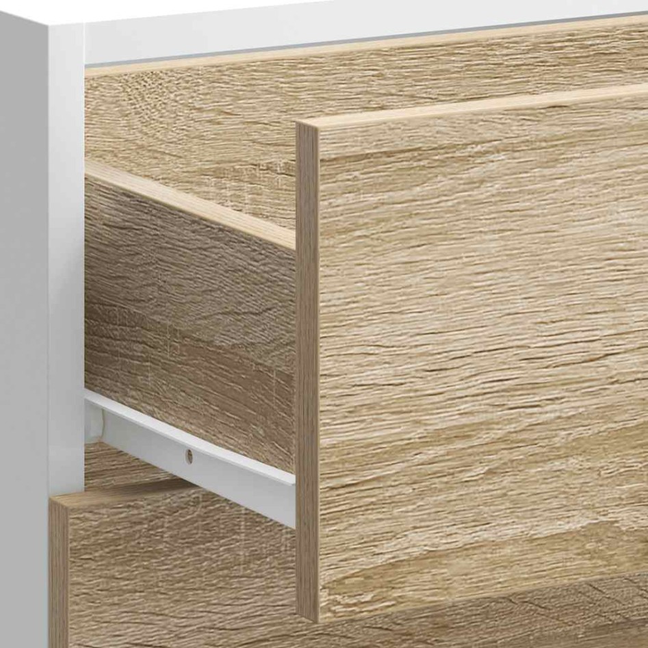 Mueble bajo de cocina de madera de ingeniería de roble