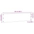 Bordes para césped 20 uds acero laminado frío negro 25x103