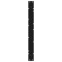 Patas para mesa de comedor 2 uds acero negro 90x(72-73,3)