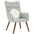 Silla de relajación de terciopelo gris