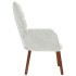 Silla de relajación de terciopelo gris