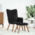Sillón de relax con reposapiés terciopelo