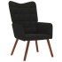 Sillón de relax con reposapiés terciopelo