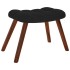 Sillón de relax con reposapiés terciopelo
