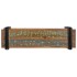 Estante de pared multicolor de madera maciza