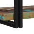 Estante de pared multicolor de madera maciza