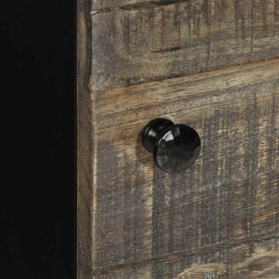 Aparador alto madera maciza de mango 40x33x110