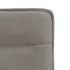 Sillas de comedor 2 unidades tela gris