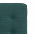 Sillas de comedor 2 unidades tela verde