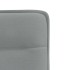 Sillas de comedor giratorias 2 unidades tela gris