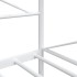 Diván sin colchón blanco 100x200 cm