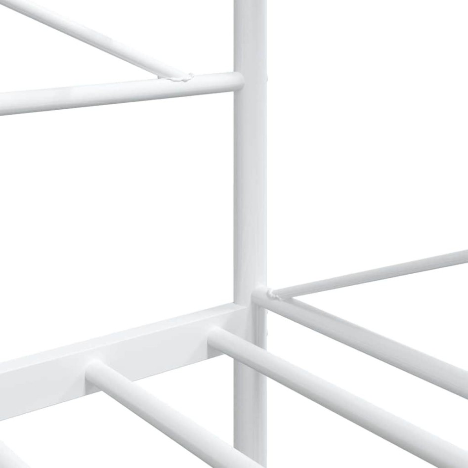 Diván sin colchón blanco 100x200 cm