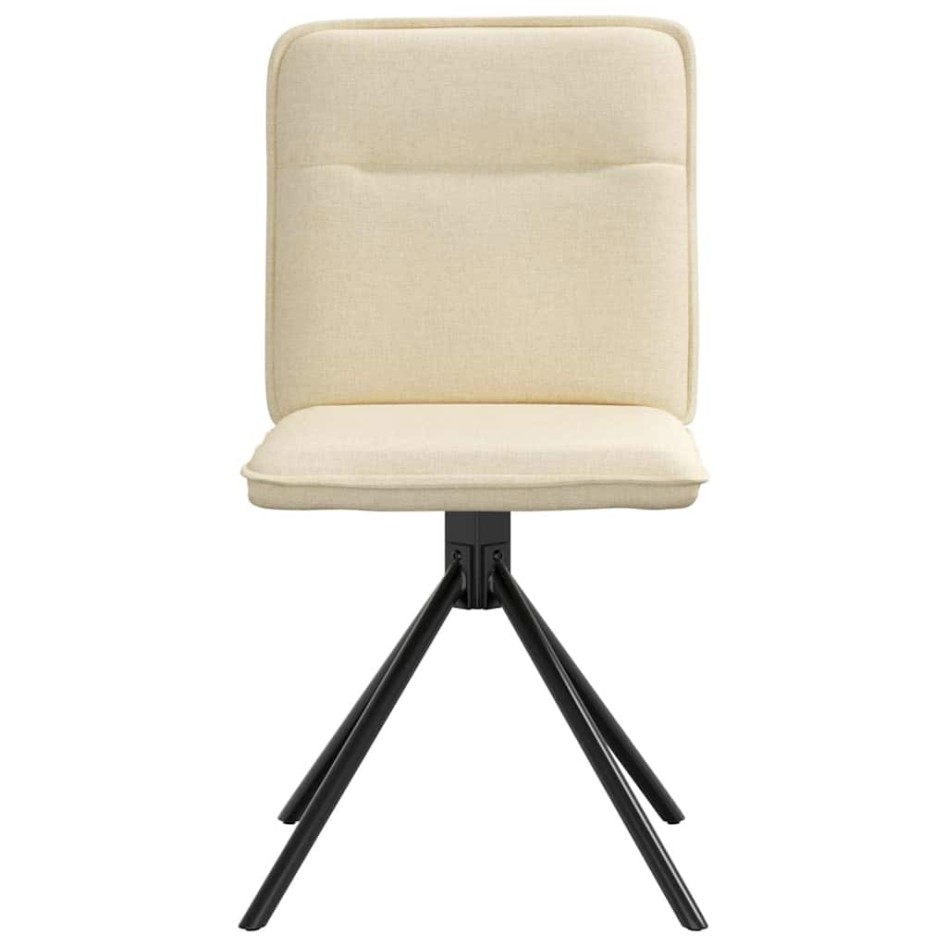 Sillas de comedor 2 unidades tela color