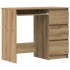 Escritorio de madera de ingeniería roble artisan 90x45x76