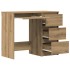 Escritorio de madera de ingeniería roble artisan 90x45x76