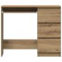 Escritorio de madera de ingeniería roble artisan 90x45x76