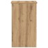 Escritorio de madera de ingeniería roble artisan 90x45x76