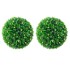 Bolas de boj artificial con luces LED 2 unidades 47