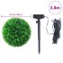 Bolas de boj artificial con luces LED 2 unidades 47