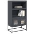 Aparador de acero gris antracita 68x39x123