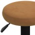 Taburetes de cocina 2 unidades terciopelo
