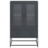Aparador de acero antracita 68x39x111,5