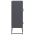 Aparador de acero antracita 68x39x111,5