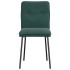 Sillas de comedor 4 unidades terciopelo verde