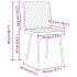 Silla de comedor 6 unidades terciopelo