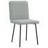 Sillas de comedor 4 unidades terciopelo gris