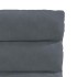 Sillas de comedor 4 unidades terciopelo gris
