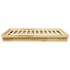 Estructura de cama sin colchón 200x200 cm madera maciza