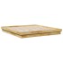 Estructura de cama sin colchón 200x200 cm madera maciza