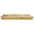 Estructura de cama sin colchón 135x190 cm madera maciza