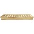 Estructura de cama sin colchón 120x200 cm madera maciza