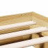 Estructura de cama sin colchón 120x200 cm madera maciza