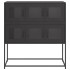 Aparador de acero laminado en frío negro 100,5x39x107