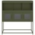 Aparador de acero laminado en frío verde oliva 100,5x39x107